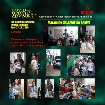 ACTION-Thailand leads food and other forms of relief for migrants in various parts of Thailand Image