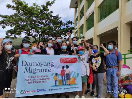 Damayang Migrante - relief efforts of Migrante International to returned migrants, families of migrants in the Philippines Image